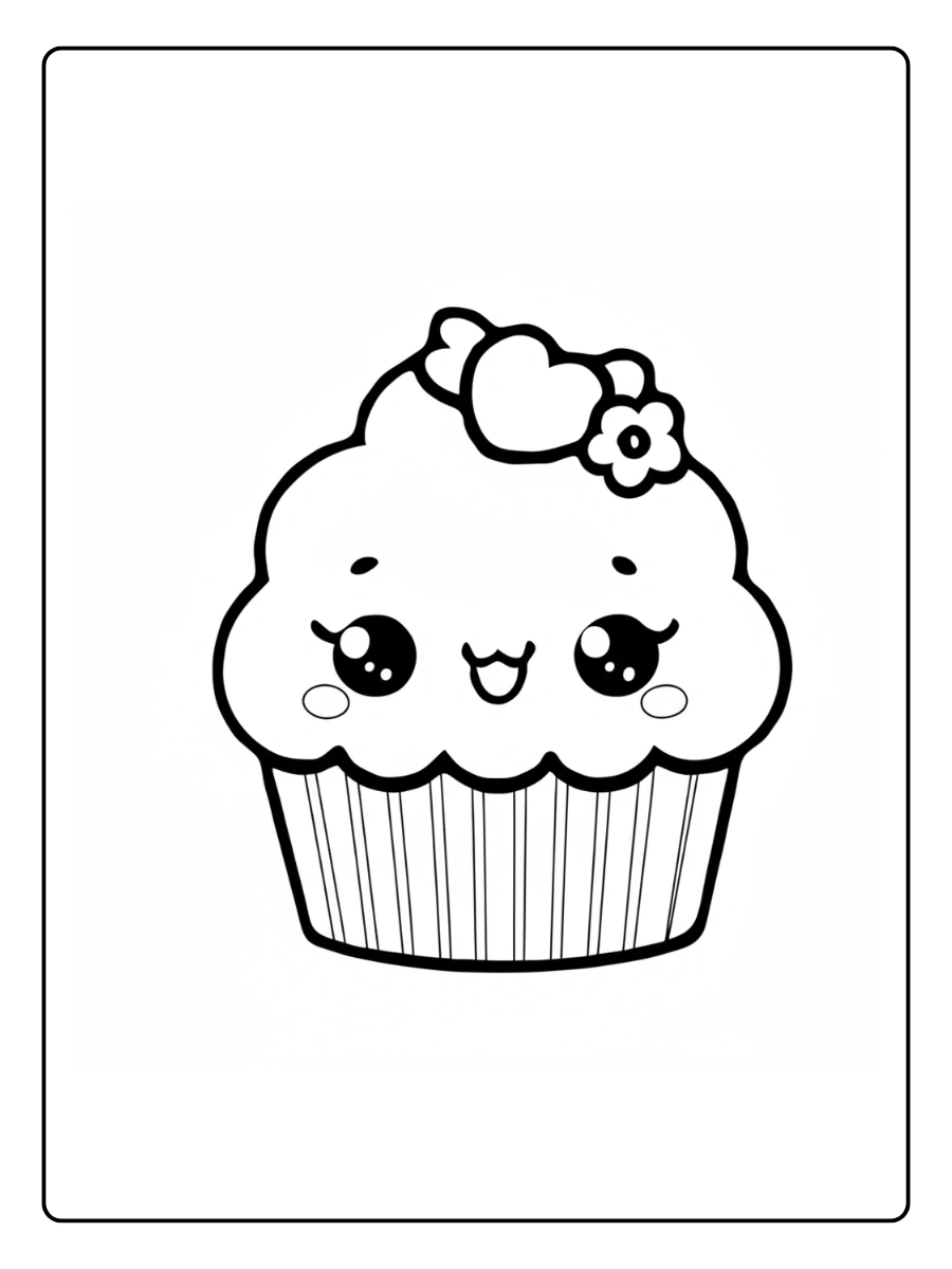 desenhos de comidas fofas para colorir (11)