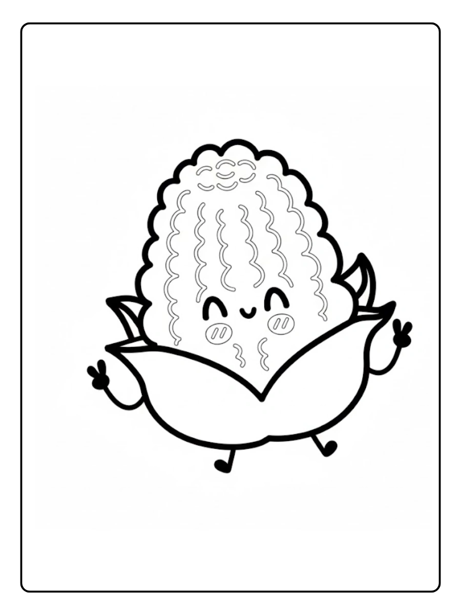 desenhos de comidas fofas para colorir (6)