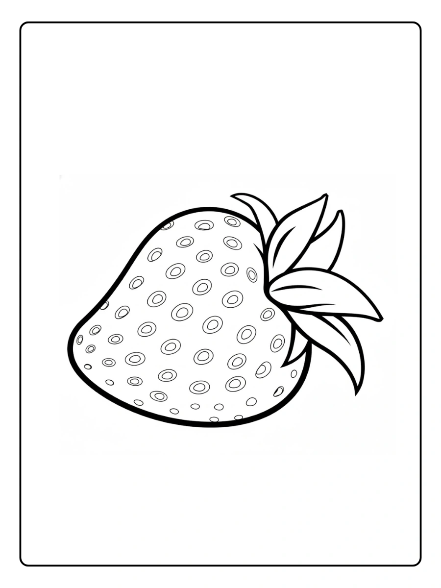 desenhos de frutas para colorir (11)