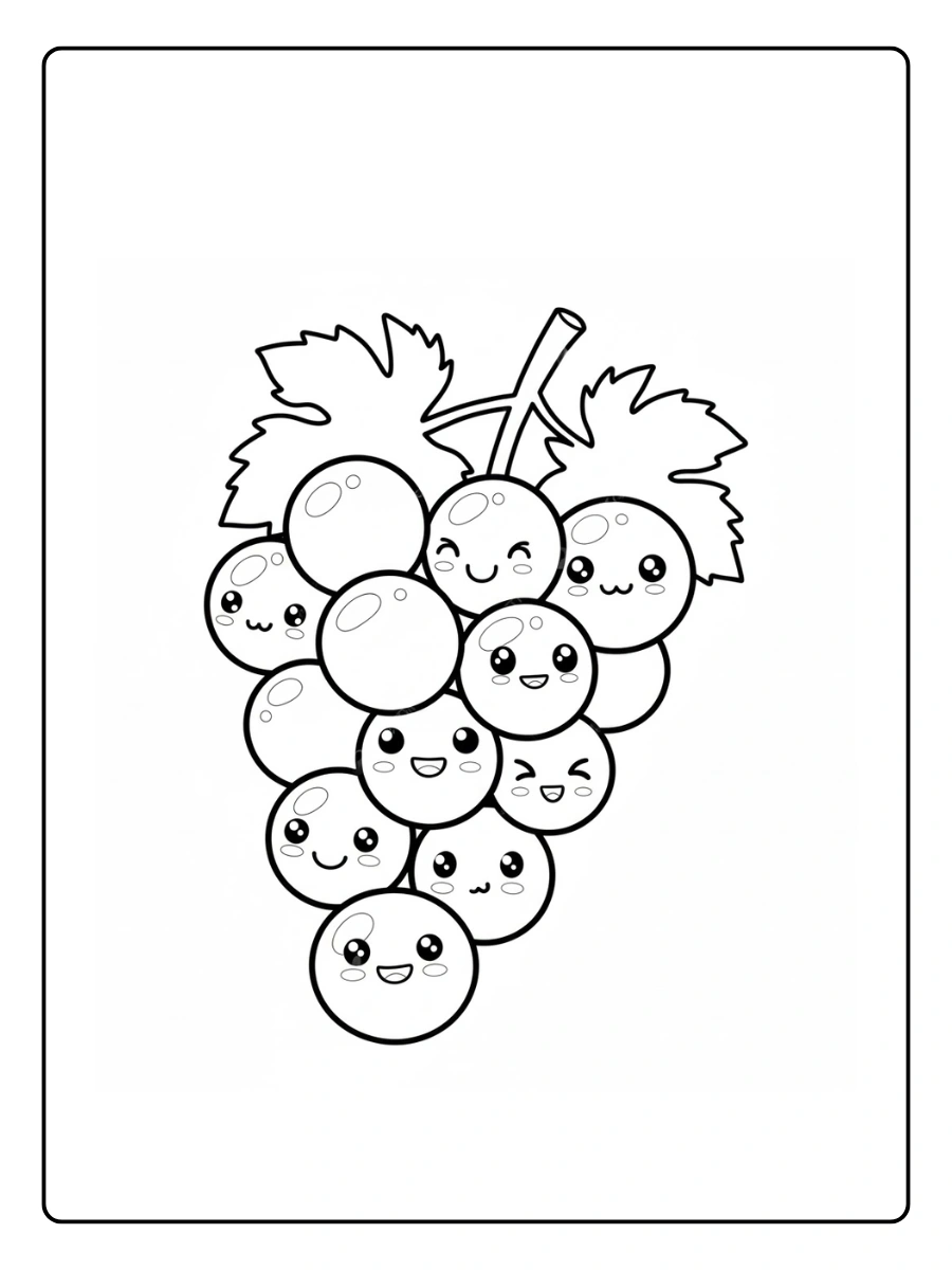 desenhos de frutas para colorir (15)