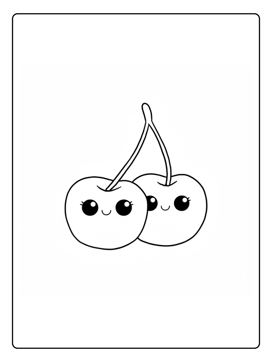 desenhos de frutas para colorir (8)