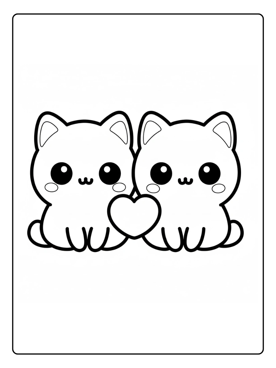 desenhos de gatinhos fofos para colorir (8)