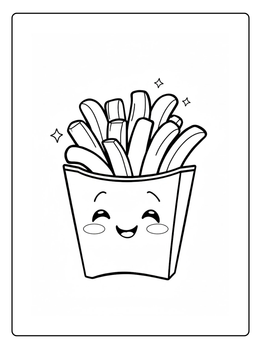 desenhos fofos de comida para colorir (10)