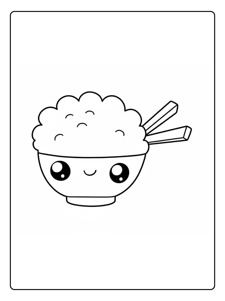 desenhos fofos de comida para colorir (5)