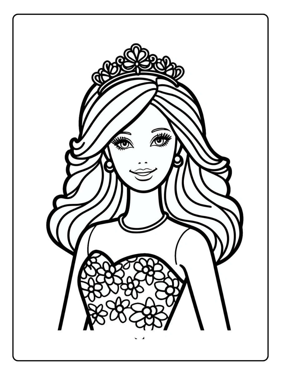 desenhos para colorir barbie (2)