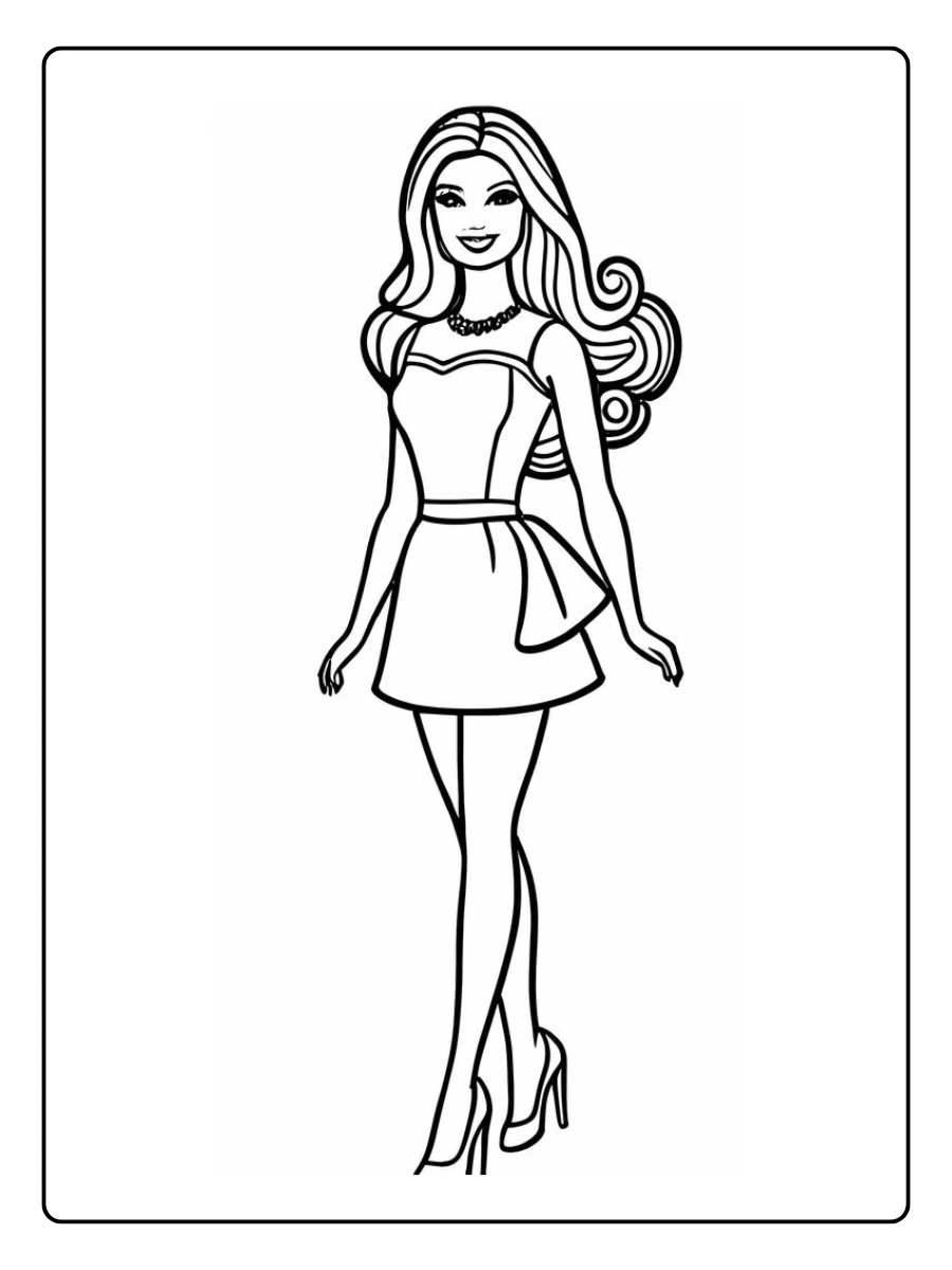 desenhos para colorir barbie (5)
