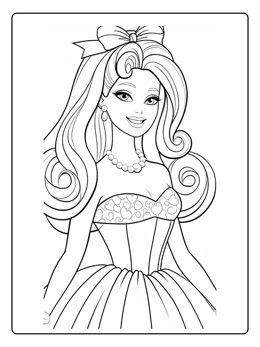 desenhos para colorir barbie (9)