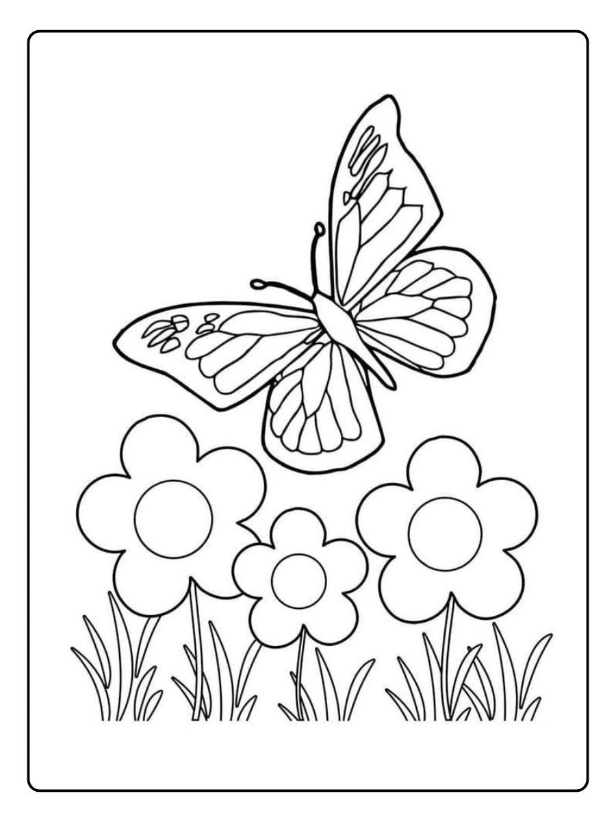 desenhos para colorir flores e borboletas (9)