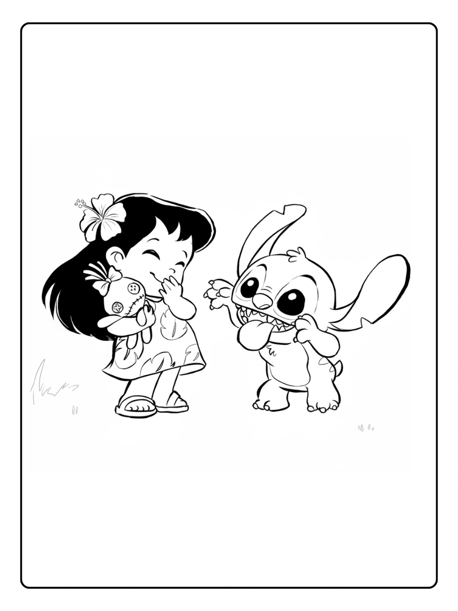 para colorir lilo e desenho do stitch (12)