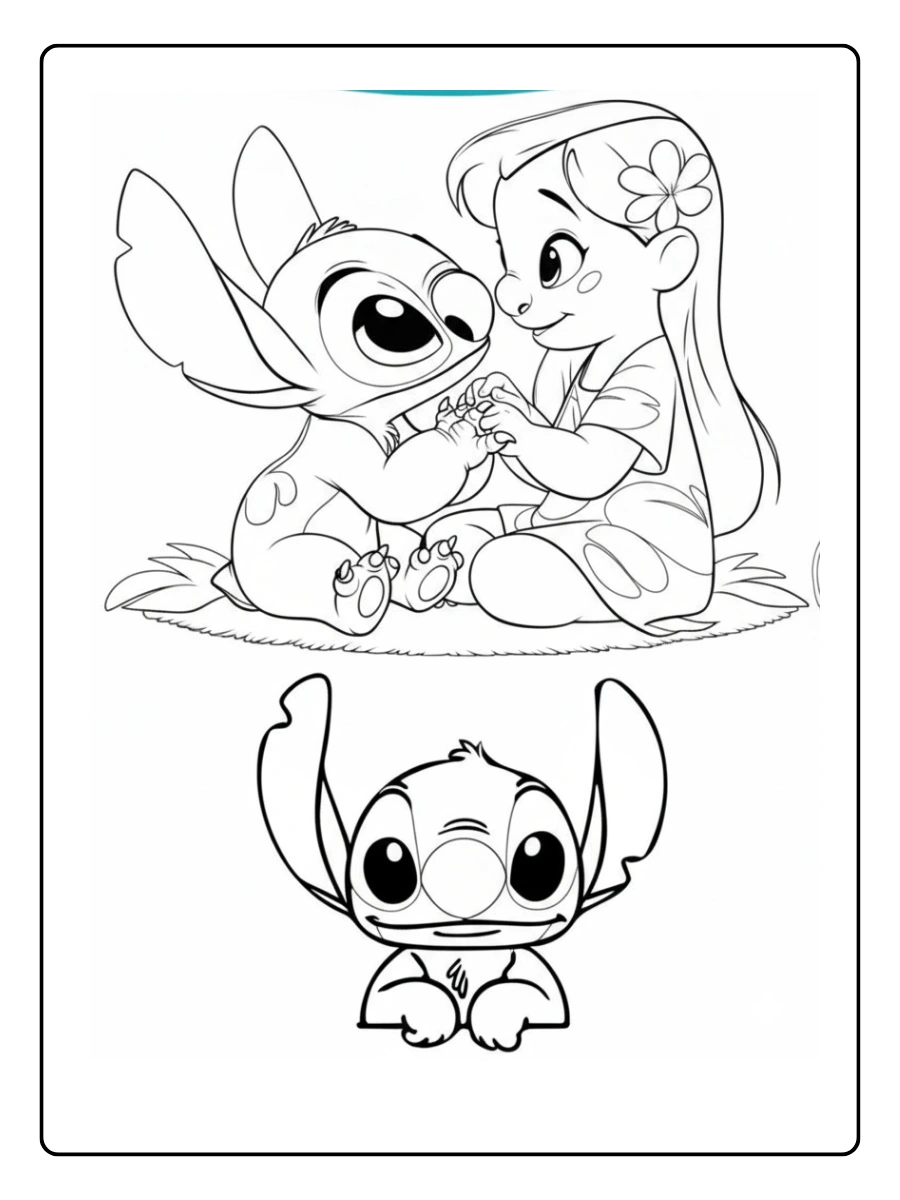 para colorir lilo e desenho do stitch (5)