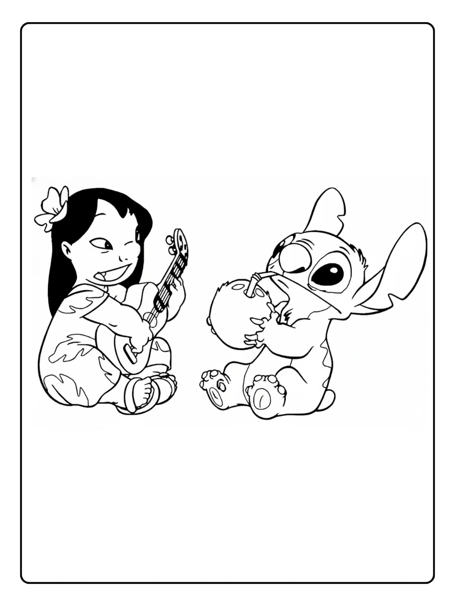 para colorir lilo e desenho do stitch (8)
