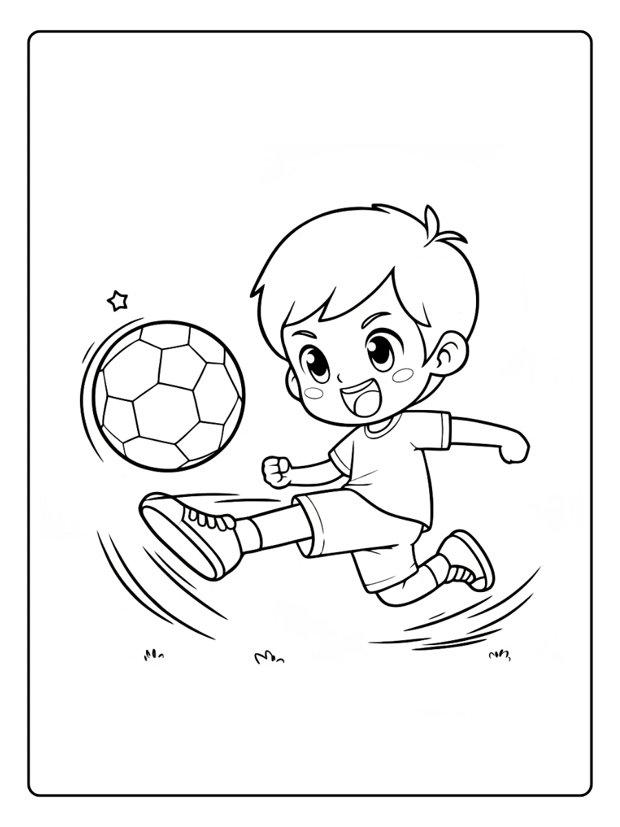 Desenhos Para Colorir De Desporto (2)
