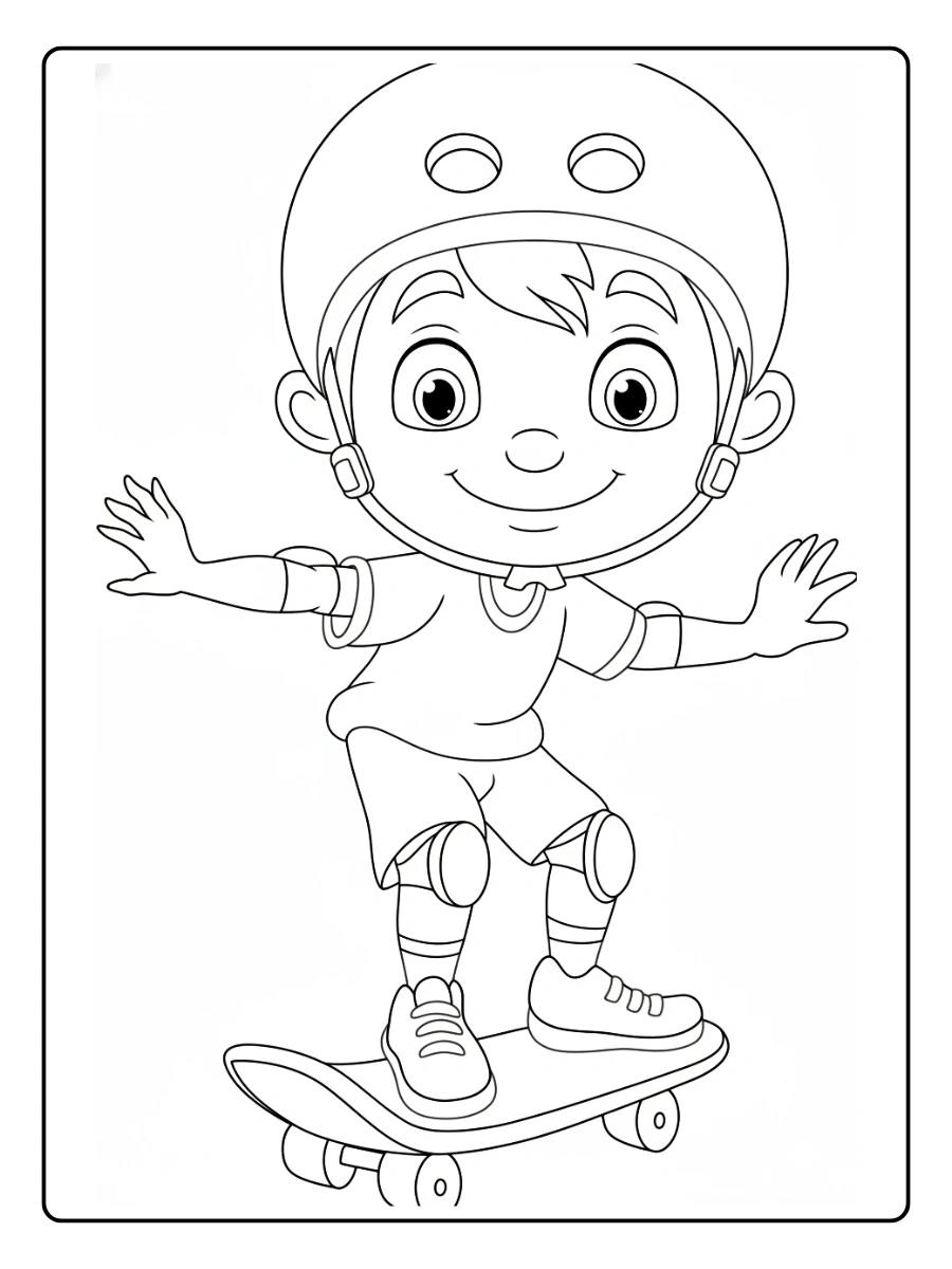 Desenhos Para Colorir De Desporto (7)