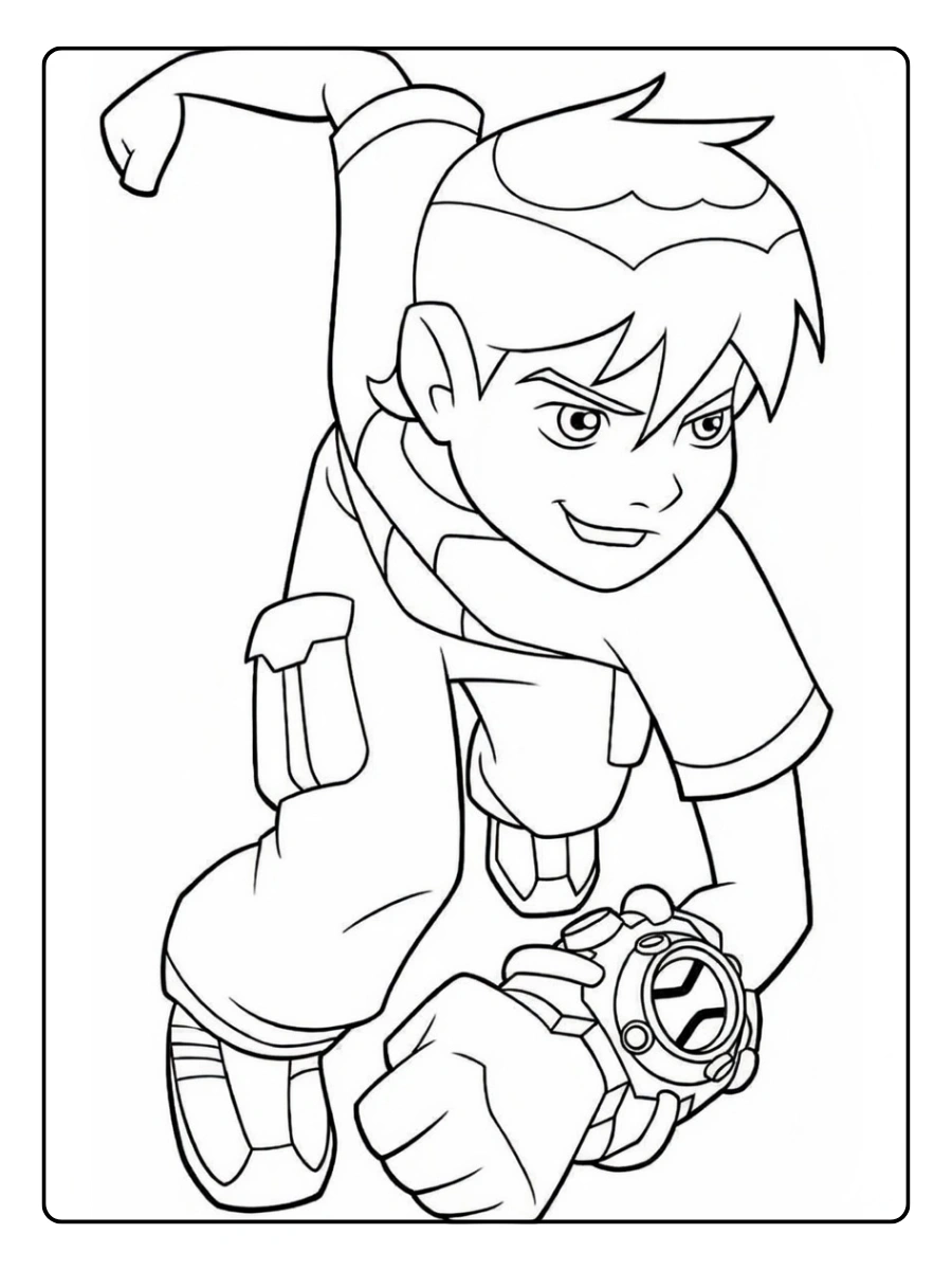 desenho ben 10 para colorir (10)