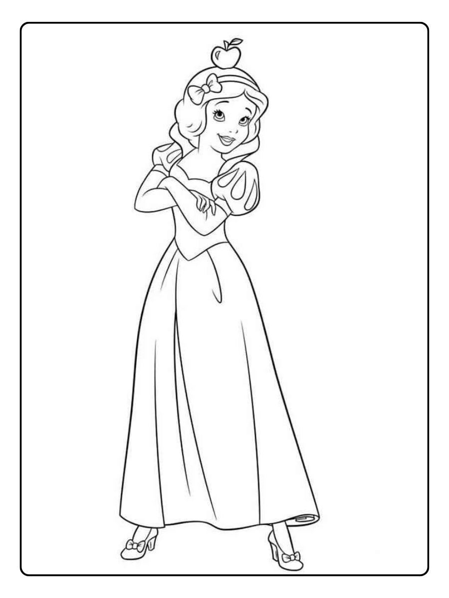 desenho branca de neve para colorir (11)