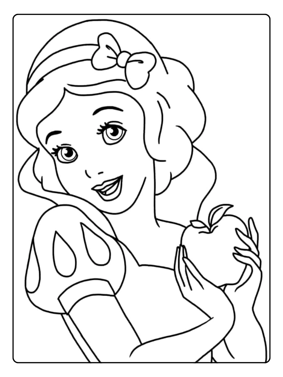desenho branca de neve para colorir (2)