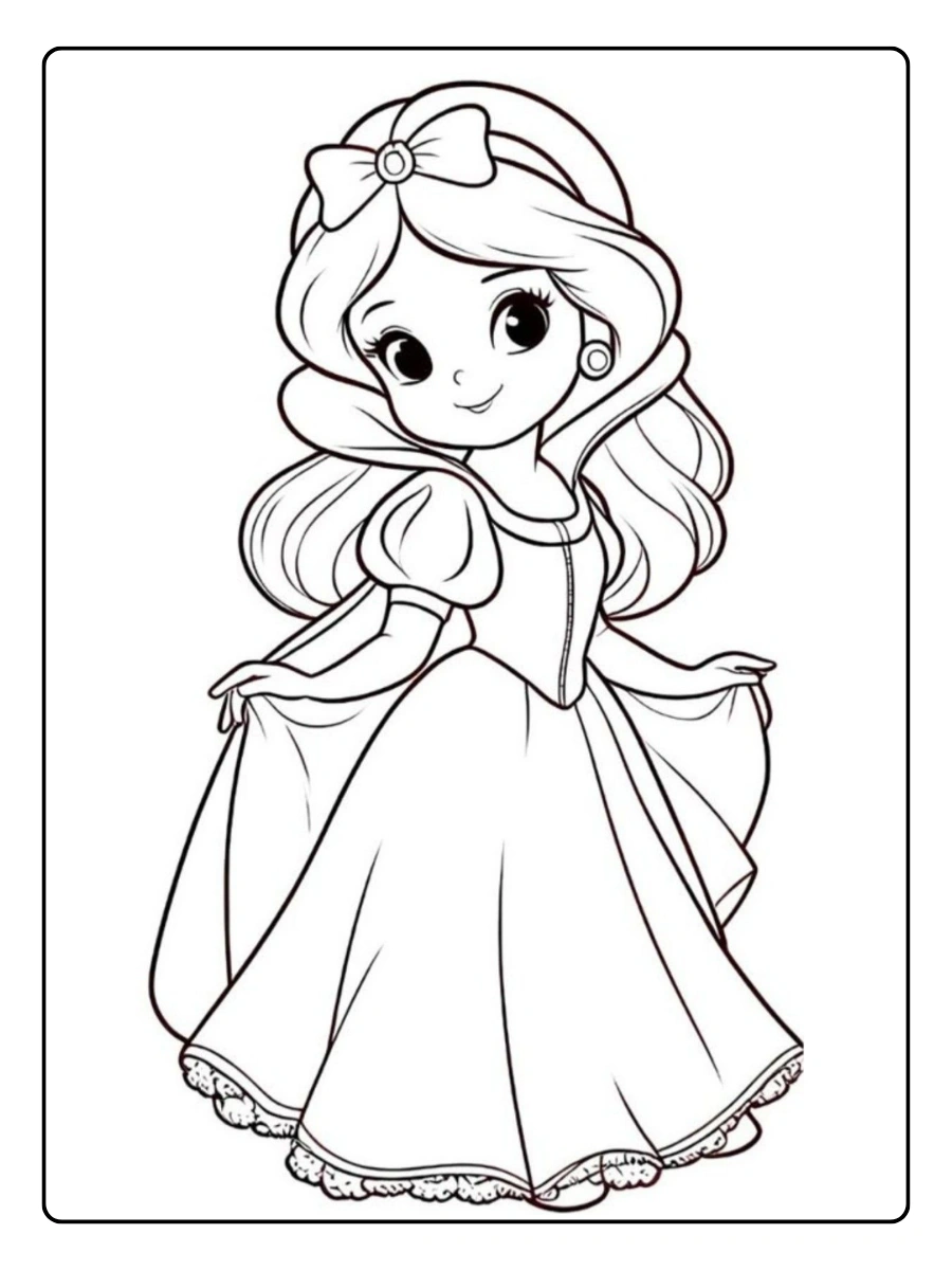 desenho branca de neve para colorir (3)
