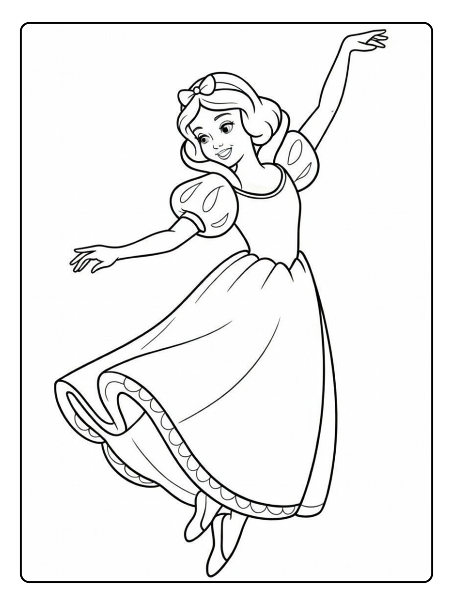 desenho branca de neve para colorir (4)