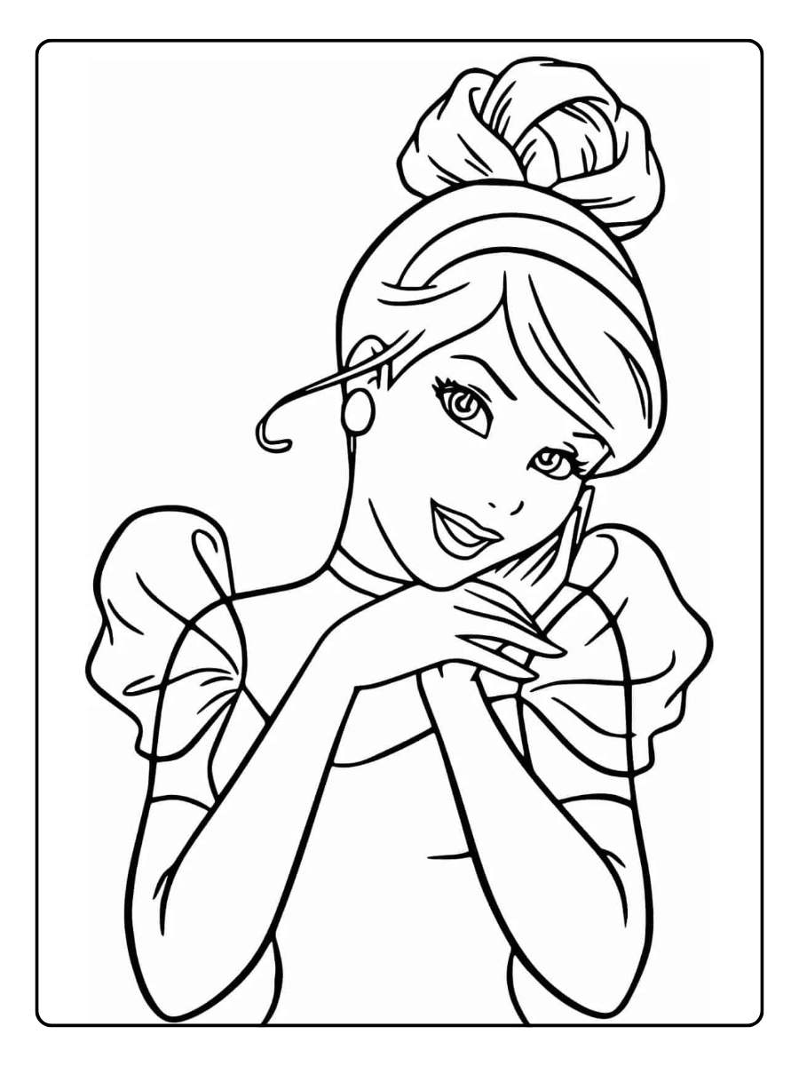 desenho cinderela para colorir (6)