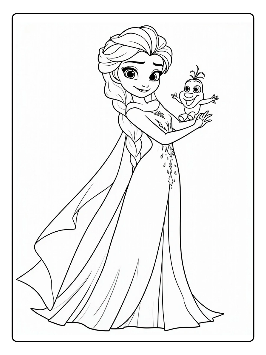 desenho da frozen para colorir (1)