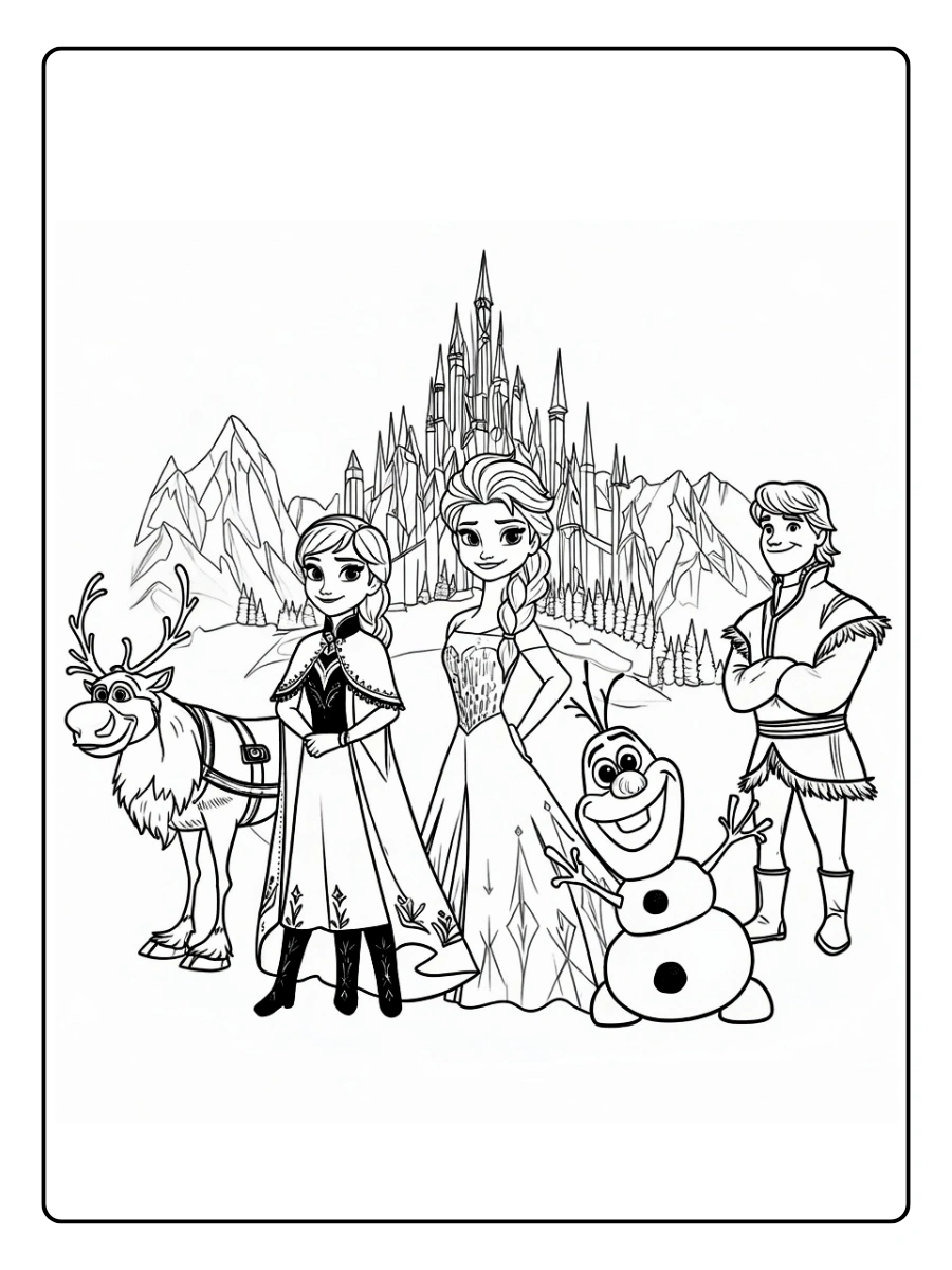 desenho da frozen para colorir (5)