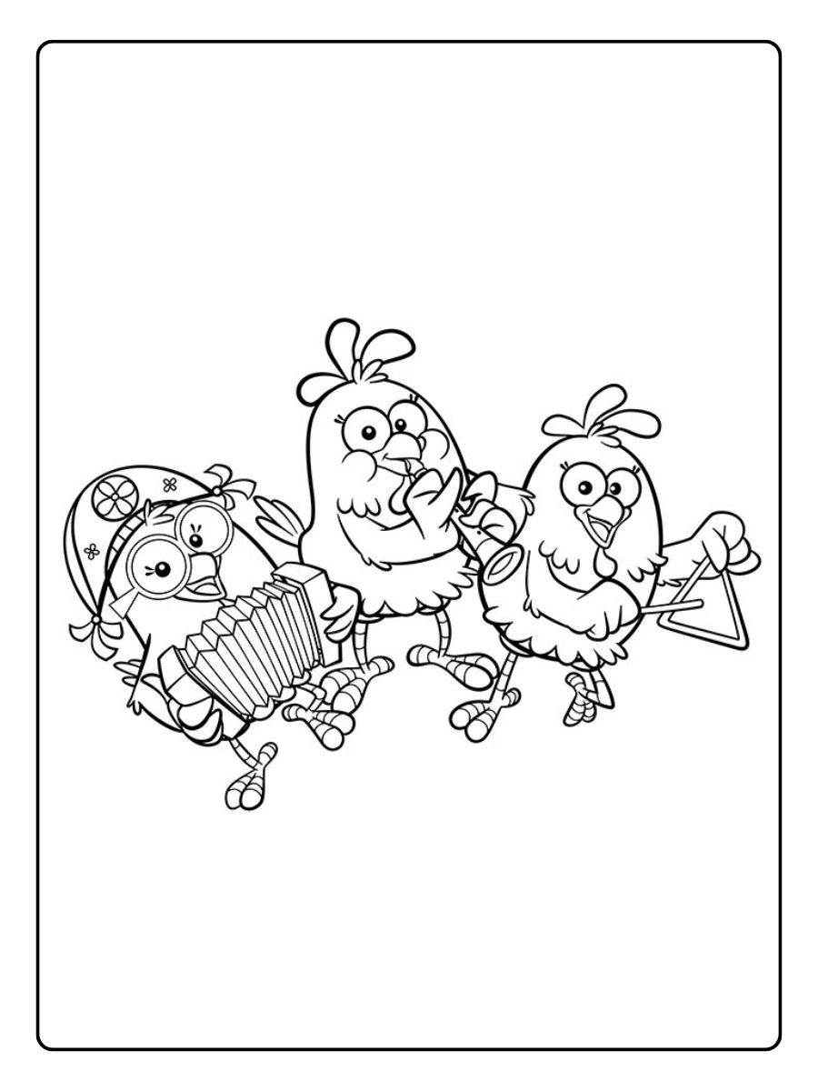 desenho da galinha pintadinha para colorir (5)