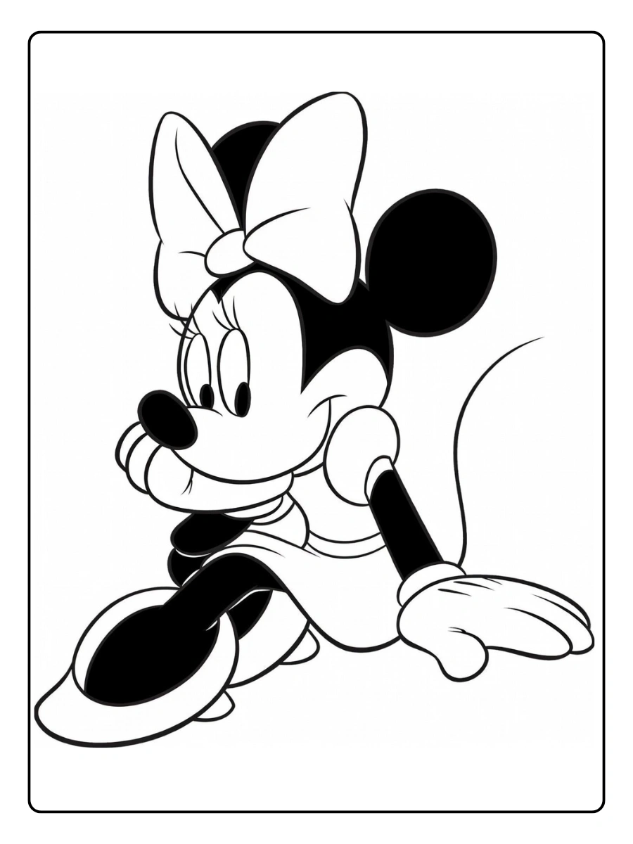 desenho da minnie para colorir (10)