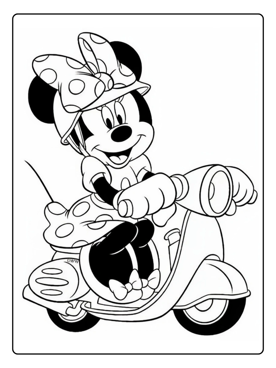 desenho da minnie para colorir (15)