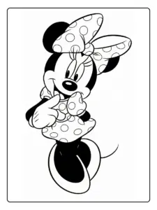 desenho da minnie para colorir (3)
