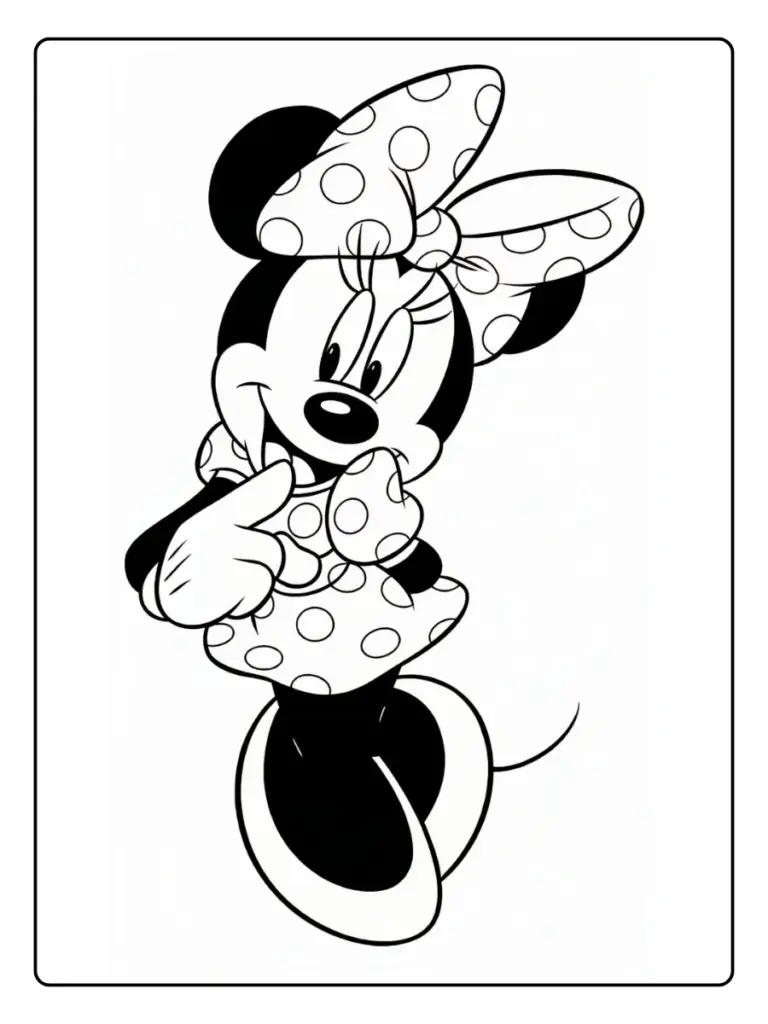 desenho da minnie para colorir (3)