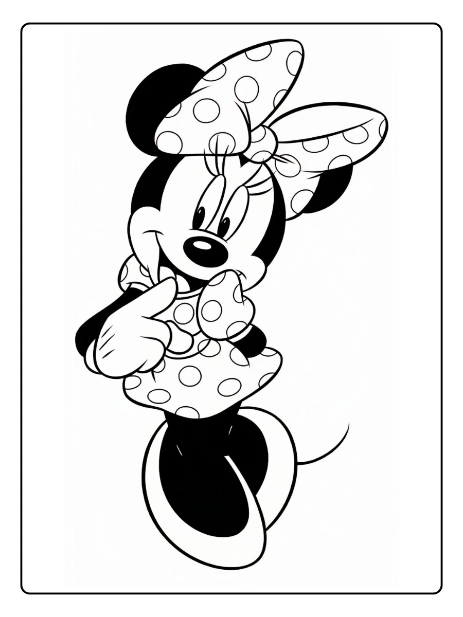 desenho da minnie para colorir (3)