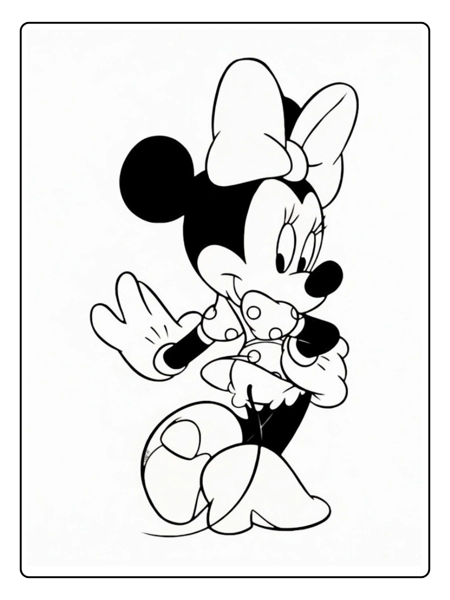 desenho da minnie para colorir (6)