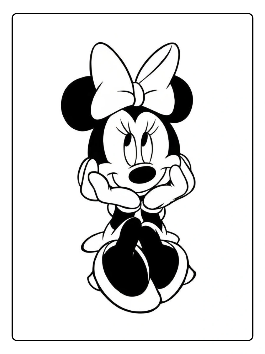 desenho da minnie para colorir (7)