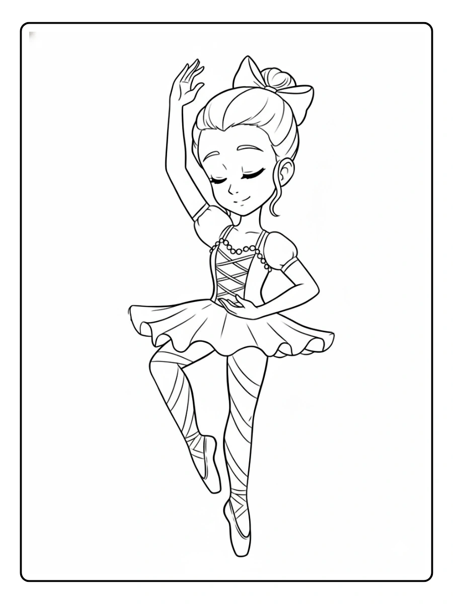 desenho de bailarina para colorir (12)