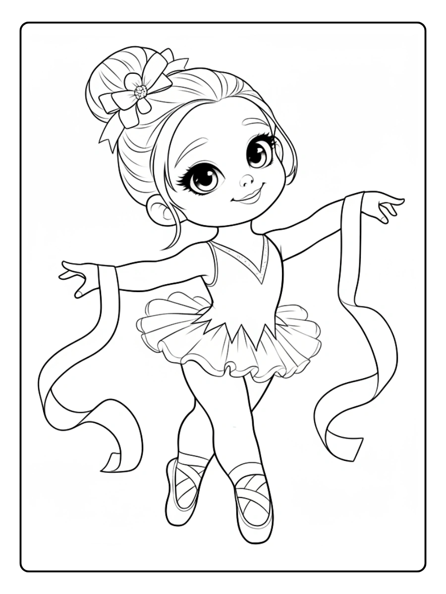 desenho de bailarina para colorir (14)