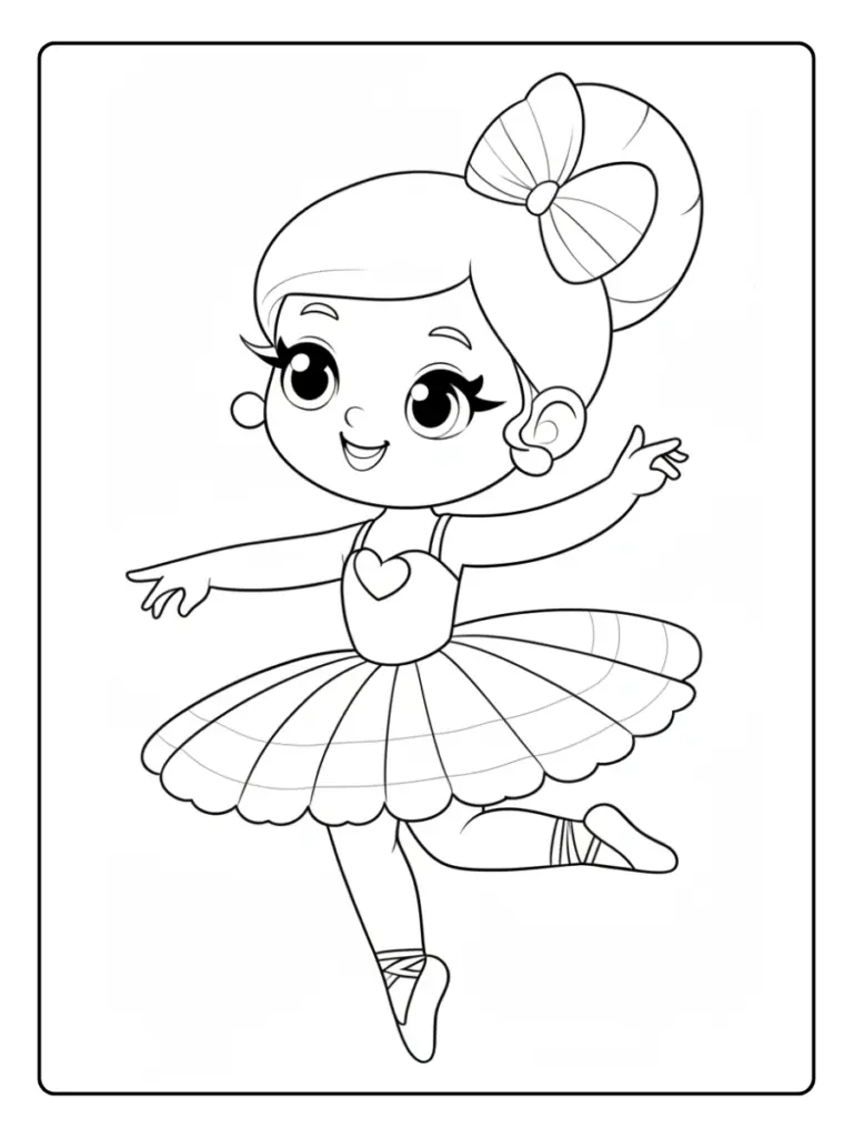 desenho de bailarina para colorir (15)