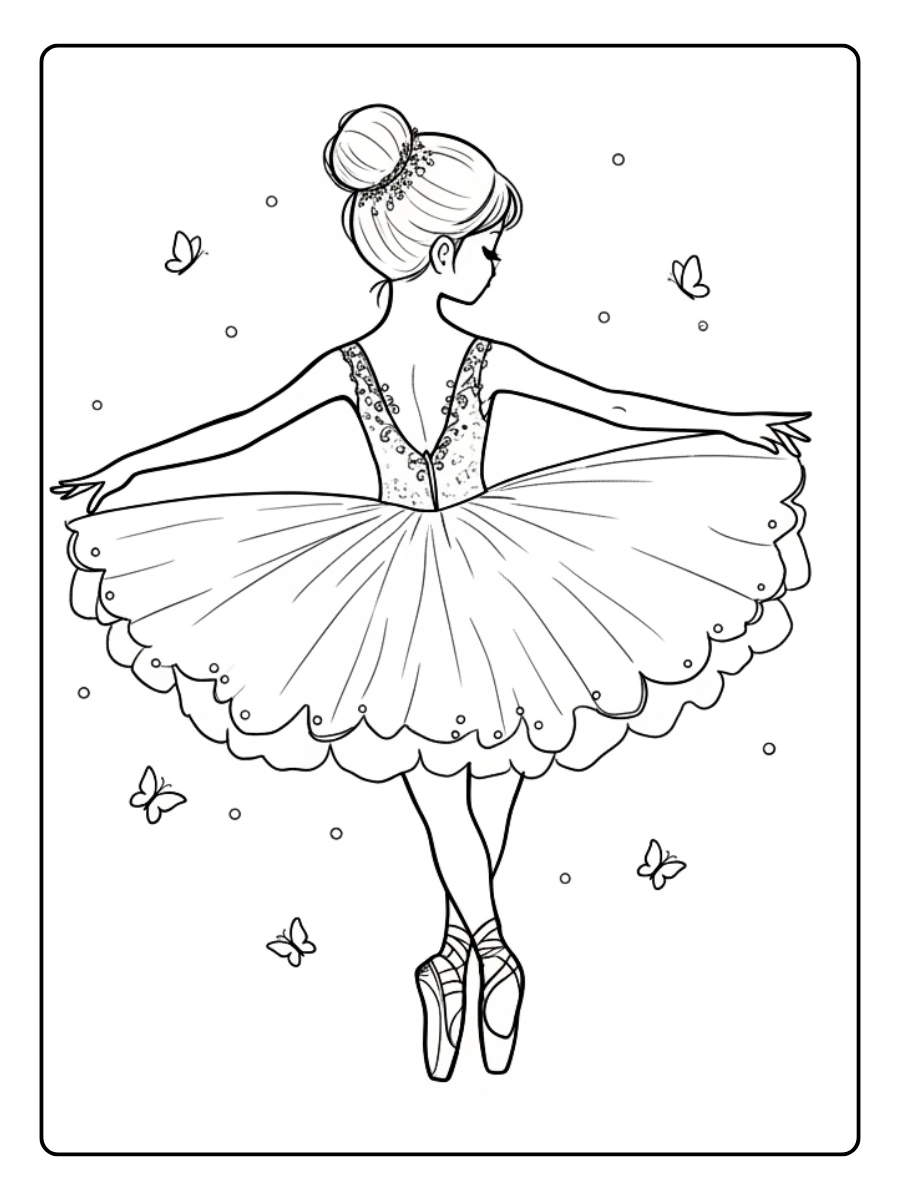 desenho de bailarina para colorir (5)