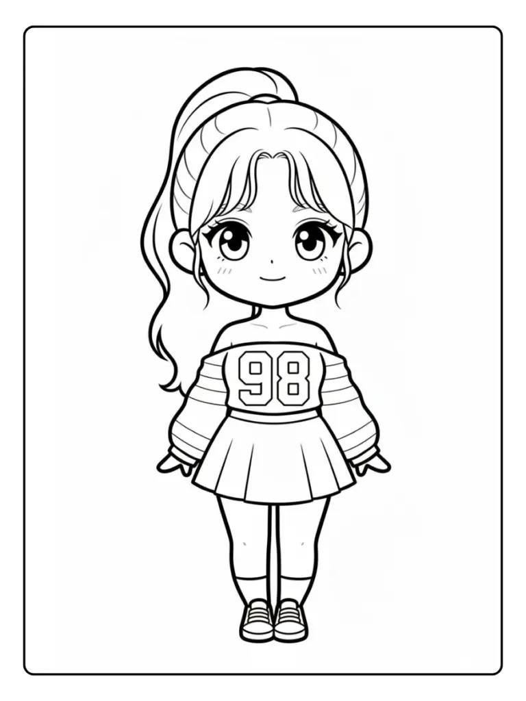 desenho de boneca para colorir (11)