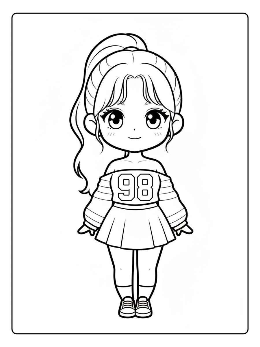 desenho de boneca para colorir (11)