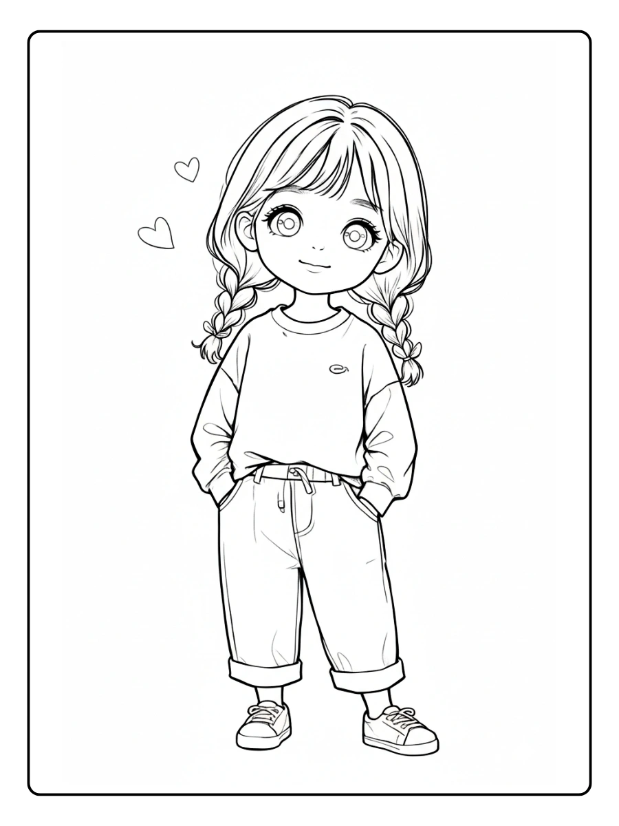 desenho de boneca para colorir (13)