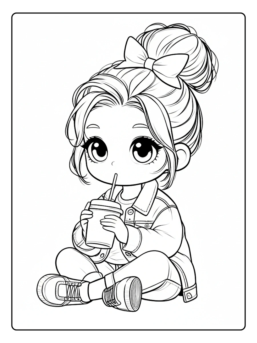 desenho de boneca para colorir (3)