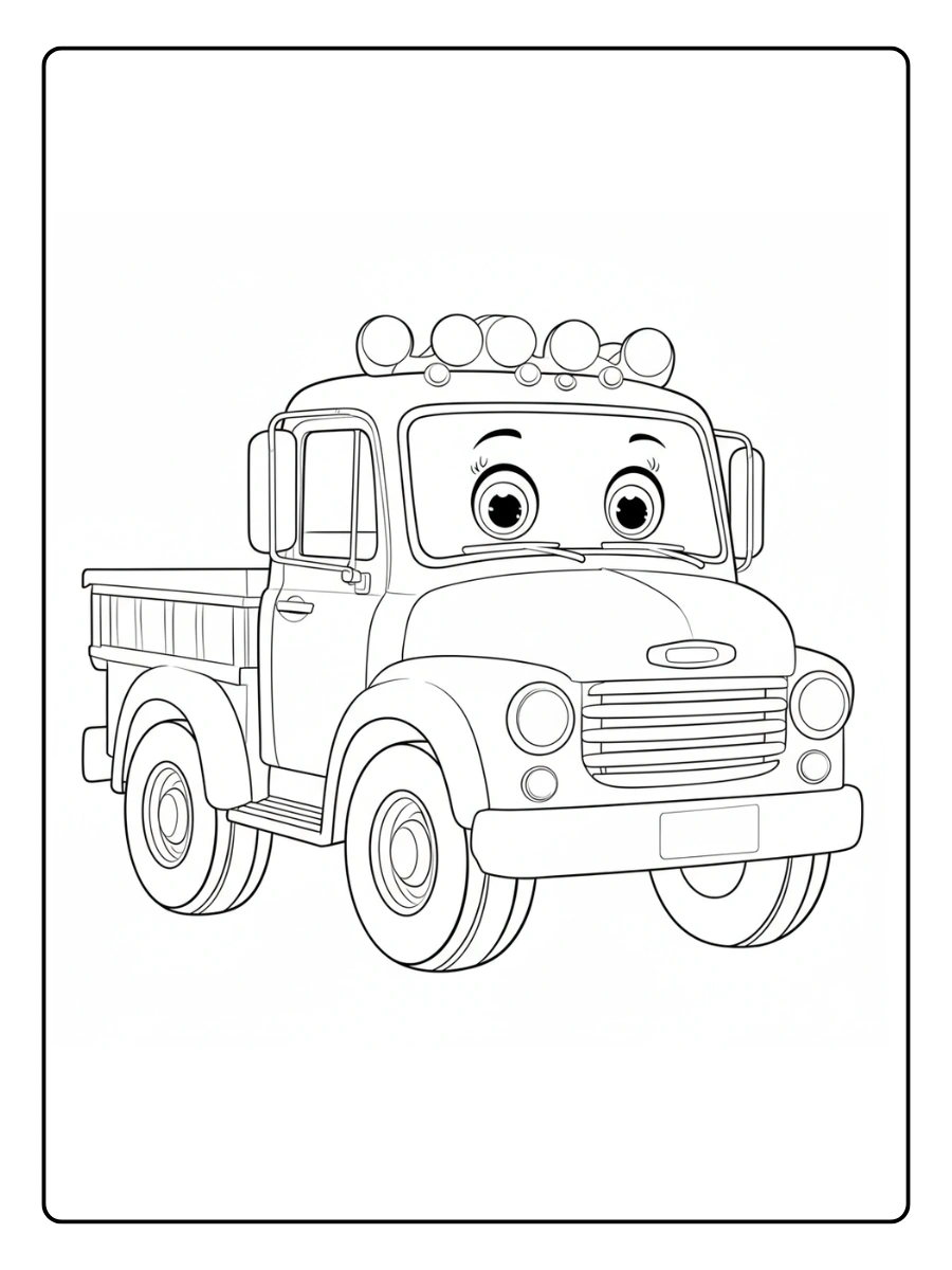 desenho de caminhão para colorir (1)