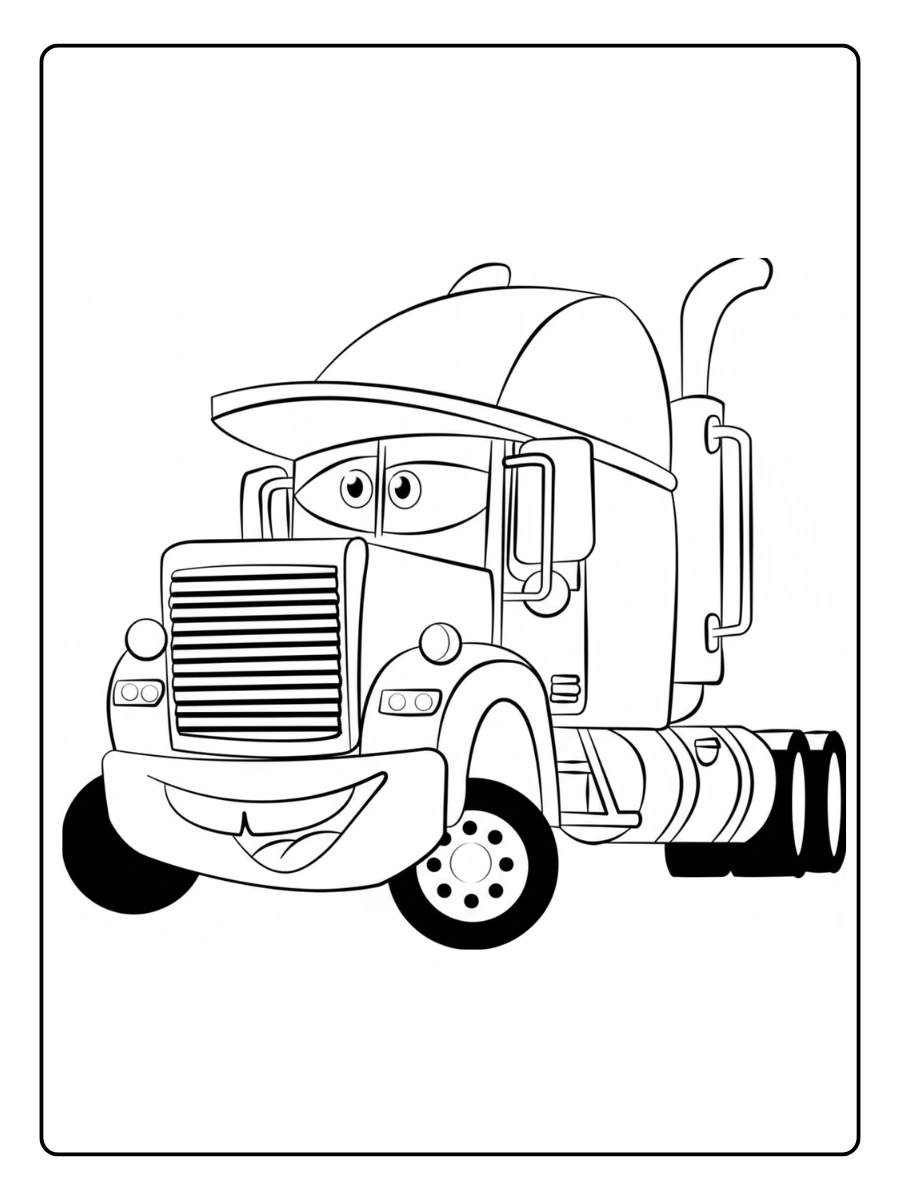 desenho de caminhão para colorir (13)