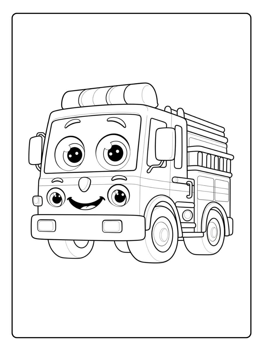 desenho de caminhão para colorir (15)