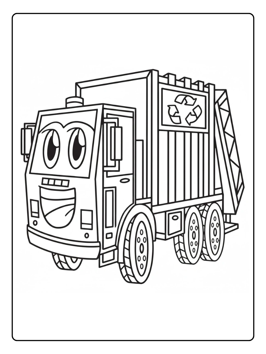 desenho de caminhão para colorir (4)