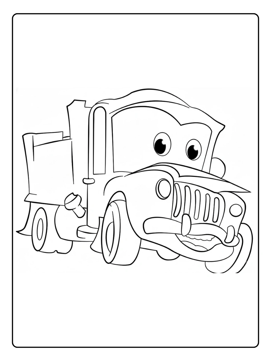 desenho de caminhão para colorir (8)