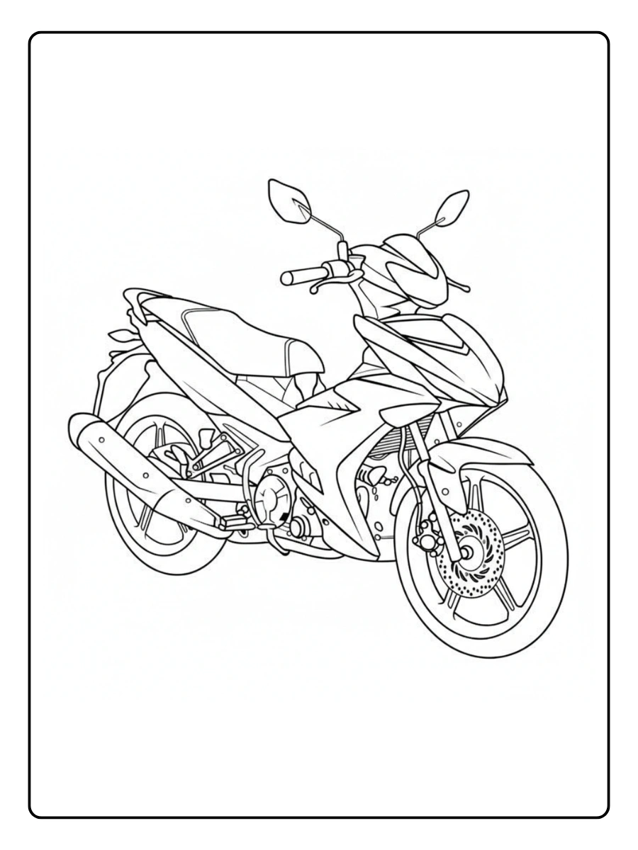 desenho de mota para colorir (12)