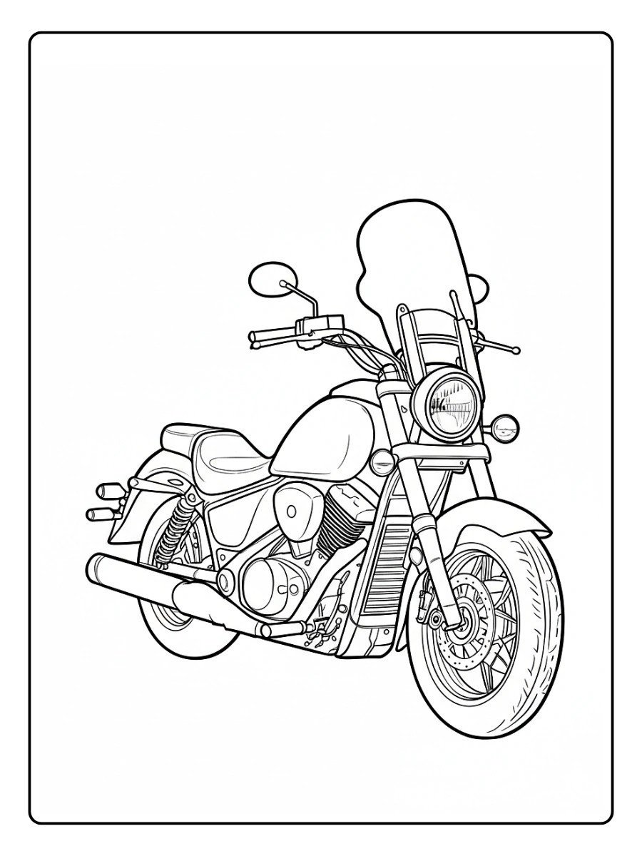 desenho de mota para colorir (15)