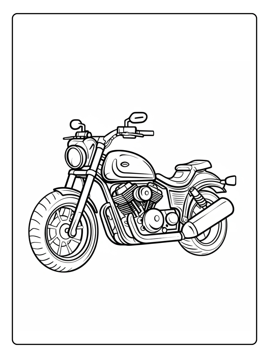 desenho de mota para colorir (2)