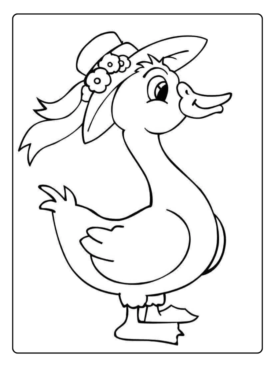 desenho de pato para colorir (11)